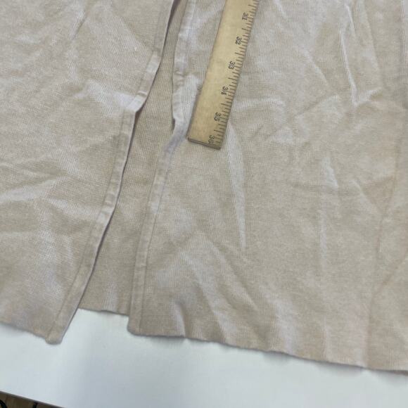 Ashley Park x RTR Cardigan Womens Small Long Faux Fur Off White Midi Sweater - Picture 10 of 13